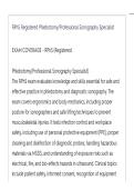RPhS Registered Phlebotomy&lowbar;Professional Sonography Specialist ACTUAL EXAM ALL QUESTIONS AND CORRECT ANSWERS LATEST UPDATE THIS YEAR-JUST RELEASED