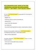 RECA FUNDAMENTALS EXAM &vert; NEWEST ACTUAL EXAM COMPREHENSIVE QUESTIONS AND VERIFIED ANSWERS GRADED A&plus; &vert; 100&percnt; CORRECT &vert; LATEST 2026&sol;2027 UPDATE&excl;&excl;