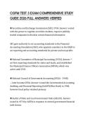CGFM TEST 3 EXAM COMPREHENSIVE STUDY GUIDE 2026 FULL ANSWERS VERIFIED