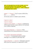 RECA FUNDAMENTALS STUDY GUIDE &vert; ACTUAL EXAM QUESTIONS AND ANSWERS &vert; LATEST UPDATED 2026&sol;2027 &vert; GRADED A&plus; &vert; 100&percnt; CORRECT & VERIFIED SOLUTIONS&period; 