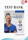 Test Bank &ndash; Microbiology Fundamentals&colon; A Clinical Approach 3rd Edition &lpar;Cowan&comma; 2022&rpar; &vert; Complete Chapters &vert; Clinical Microbiology&comma; Immunology & Pathogens &lpar;Verified PDF&rpar;