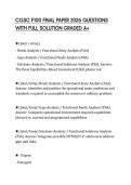 CGSC F100 FINAL PAPER 2026 QUESTIONS WITH FULL SOLUTION GRADED A&plus;