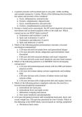 Chamberlain NR509 Week 6 Quiz Study Guide&colon; Neurological&comma; Musculoskeletal&comma; and Genitourinary Assessment