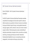 SBVC Psychiatric Technician State Board Examination ACTUAL EXAM ALL QUESTIONS AND CORRECT ANSWERS LATEST UPDATE THIS YEAR-JUST RELEASED