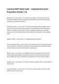 Louisiana POST Study Guide &ndash; Comprehensive Exam Preparation &lpar;Grades 1&ndash;6&rpar;