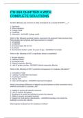 ITN 263 CHAPTER 4 WITH COMPLETE SOLUTIONS