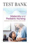 Test Bank - for Maternity and Pediatric Nursing 4th Edition by Susan Ricci&comma; All Chapters And Rationales Included &vert; Complete Guide A&plus;&vert; Latest updated version&period;