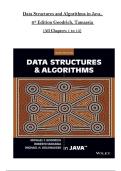 Data Structures and Algorithms in Java 6th Edition &ndash; Goodrich & Tamassia &ndash; Test Bank &lpar;PDF&rpar;