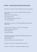 PNH 101 &ndash; Comprehensive Study Guide and Key Concepts