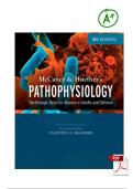 Pathophysiology The Biologic Basis for Disease in Adults and Children 9th Edition Test Bank Questions and Answers &vert; Chapters 1&ndash;49 &vert; Nursing & Healthcare Exam Prep