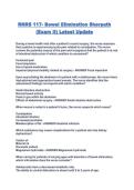 RNRS 117- Bowel Elimination Sherpath &lpar;Exam II&rpar; Latest Update