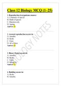 biology mcq