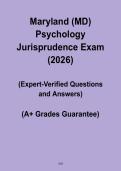 MA Psychology Jurisprudence Exam PDF &ndash; Complete Study Guide & Exam Prep