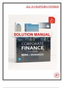 Solutions Manual for Corporate Finance 6th Edition&comma; 2024 by Berk & DeMarzo&period;&vert;All chapters 1-31 covered&comma;Latest Update Complete test guide&period;&vert;Graded A&plus;