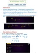 Class notes Math  Document of Destiny