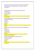 NURS 3632 EXAM 2 &vert; QUESTIONS AND 100&percnt; CORRECT  ANSWERS WITH RATIONALES &vert; LATEST UPDATE  GRADED A&plus; 