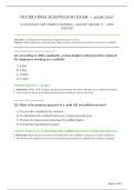 NCCER&sol;OSHA Scaffold SG Exam 2026&sol;2027 &mdash; 75 Questions with Correct Answers &vert; Complete Exam Material