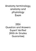 Anatomy Terminology & Anatomy and Physiology Study Guide &vert; AP Exam Prep Notes