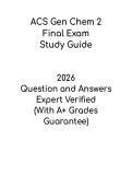 ACS General Chemistry 2 Final Exam Study Guide &vert; Chem 2 Exam Prep Notes