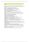 BIOLOGY EVOLUTION VOCABULARY EXAM QUESTIONS ANSWERED CORRECTLY LATEST UPDATE 2026