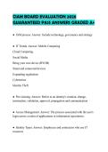 CIAM BOARD EVALUATION 2026 GUARANTEED PASS ANSWERS GRADED A&plus;