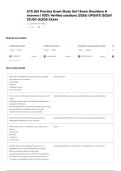 ILTS 206 Practice Exam Study Set 1 Exam Questions & Answers &vert; 100&percnt; Verified solutions &lpar;2026&rpar; UPDATE &vert;2026&excl;&excl; STUDY GUIDE EXAM