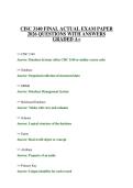 CISC 3140 FINAL ACTUAL EXAM PAPER 2026 QUESTIONS WITH ANSWERS GRADED A&plus;