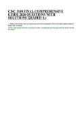 CISC 3140 FINAL COMPREHENSIVE GUIDE 2026 QUESTIONS WITH SOLUTIONS GRADED A&plus;