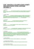 CISC 3140 FINAL EXAMINATION SCRIPT 2026 QUESTIONS WITH ANSWERS GRADED A&plus;