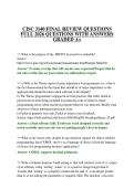 CISC 3140 FINAL REVIEW QUESTIONS FULL 2026 QUESTIONS WITH ANSWERS GRADED A&plus;