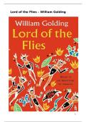 Boekverslag Engels  Lord of the Flies