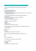 NAB Core Practice Exam 110 Questions and Answers