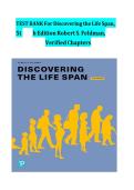 Test Bank for Discovering the Life Span &vert; Robert S&period; Feldman &vert; 5th Edition &vert; Verified Chapters
