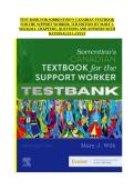 Test Bank for Sorrentino&rsquo;s Canadian Textbook for the Support Worker 5th Edition by Mary J&period; Wilk &ndash; Latest Version &lpar;All Chapters&comma; Questions & Answers with Rationales&rpar;