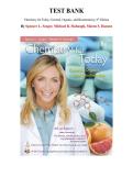 Test Bank for Chemistry for Today&colon; General&comma; Organic&comma; and Biochemistry 8th Edition by Spencer Seager&comma; Michael Slabaugh&comma; Chapter 1-25 &vert; All Chapters