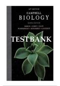 Complete Test Bank For Biochemistry 9th Edition Campbell Questions & Answers with rationales &lpar;Chapter 1-24&rpar;