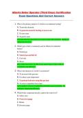 Alberta Boiler Operator Third Class Practice Questions and Answers