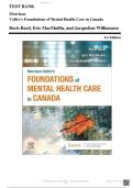 TEST BANK Morrison-Valfre&rsquo;s Foundations of Mental Health Care in Canada Boris Bard&comma; Eric MacMullin&comma; and Jacqueline Williamson 1st Edition &vert;&vert;ISBN&colon;9781771722339