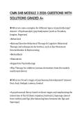 CMN 548 MODULE 3 2026 QUESTIONS WITH SOLUTIONS GRADED A&plus;