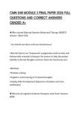 CMN 548 MODULE 3 FINAL PAPER 2026 FULL QUESTIONS AND CORRECT ANSWERS GRADED A&plus;