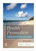 Test Bank&colon; Health Promotion Throughout the Life Span 10th Edition by Carole Lium Edelman & Elizabeth Connelly Kudzma &ndash; Verified Questions & Answers