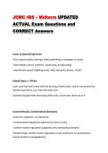 JOMC 486 &ndash; Midterm UPDATED ACTUAL Exam Questions and CORRECT Answers