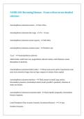 ANHB 1101 Becoming Human &ndash; Exam with accurate detailed solutions