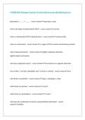 ANHB1101 Human Genetics Exam with accurate detailed answers