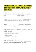 CMY3702 EXAM PACK SCRIPT 2026 TESTED QUESTIONS WITH COMPLETE SOLUTIONS GRADED A&plus;