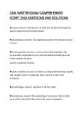 CNA WRITTEN EXAM COMPREHENSIVE SCRIPT 2026 QUESTIONS AND SOLUTIONS