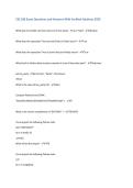 CSE 180 Exam Questions and Answers With Verified Solutions 2025&sol;2026&period; Exam Questions and Correct Answers With 100&percnt; Correct Answers &vert; Latest 2025&sol;2026 &vert; 