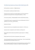 CSE 180 Final Exam Questions and Answers With Verified Solutions 2025&sol;2026&period;  Final Exam Revision Questions With 100&percnt; Correct Answers &vert; 2025&sol;2026&vert; 