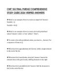 CNIT 155 FINAL PURDUE COMPREHENSIVE STUDY GUIDE 2026 VERIFIED ANSWERS