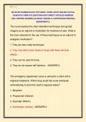 NCLEX RN PHARMACOLOGY TEST BANK 1 EXAM LATEST 2026-2027 ACTUAL  EXAM WITH COMPLETE QUESTIONS AND CORRECT DETAILED ANSWERS  &lpar;100&percnt; VERIFIED ANSWERS&rpar; &vert;ALREADY GRADED A&plus;&vert; &vert;&vert;PROFESSOR VERIFIED&vert;&vert;  &vert;&vert;BRANDNEW&excl;&excl;&excl;&vert;&vert; 